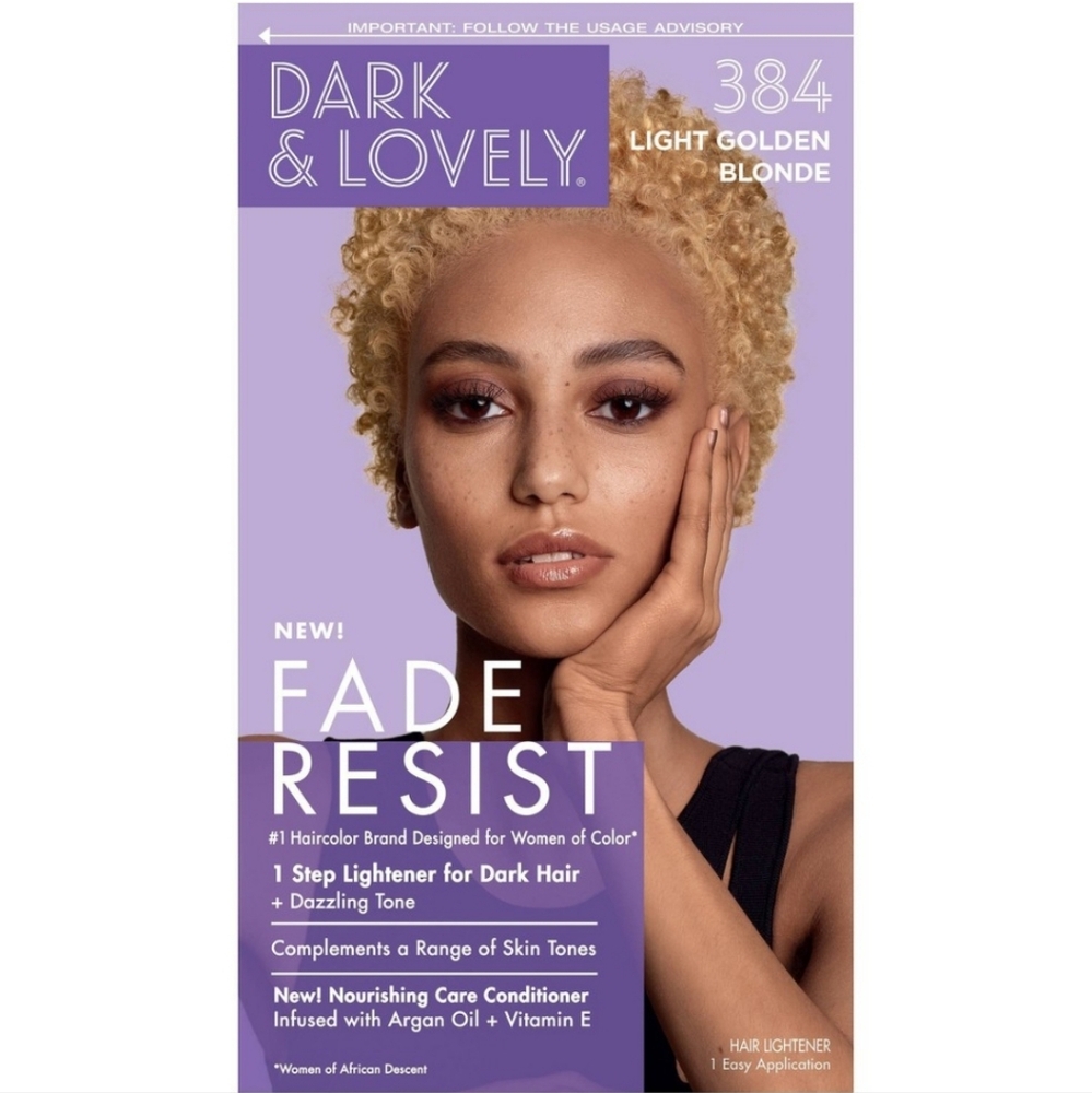 Dark And Lovely Fade Resist Light Golden Blonde Hair Color
